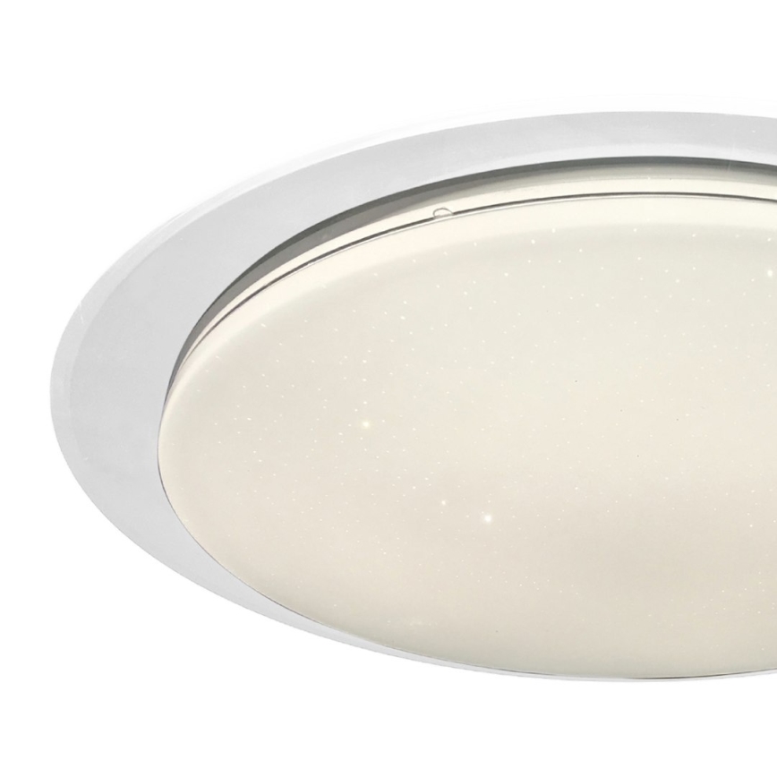 LED Dimmable Ceiling Light SONIC LED/24W/230V 3000-6000K Ø 40 cm White + Remote Control
