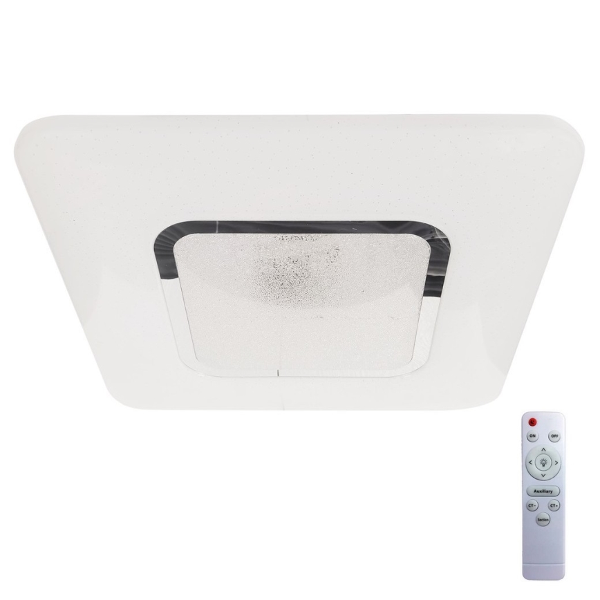 LED Dimmable ceiling light SPARKY LED/65W/230V 3000-6000K + remote control