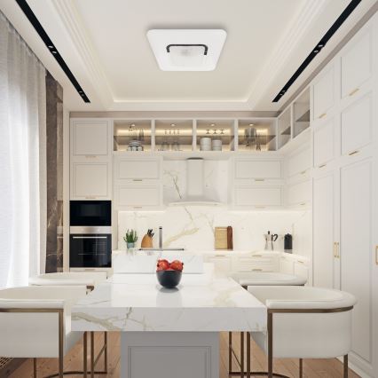 LED Dimmable ceiling light SPARKY LED/65W/230V 3000-6000K + remote control