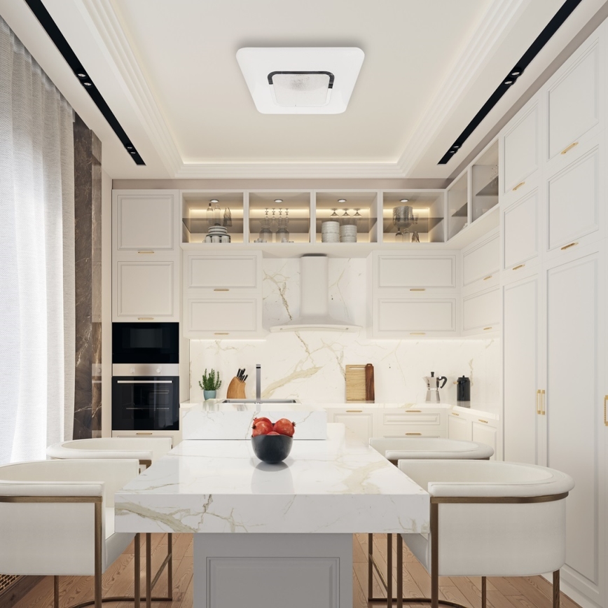 LED Dimmable ceiling light SPARKY LED/65W/230V 3000-6000K + remote control