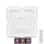 LED Dimmable ceiling light TIPO LED/120W/230V 2700-6500K multicolor + remote control