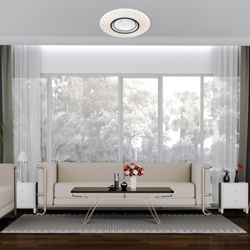LED Dimmable ceiling light TOKYO LED/48W/230V + remote control