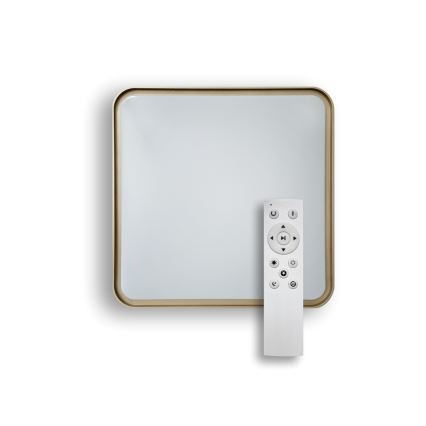 LED Dimmable ceiling light UNA LED/60W/230V 2700-6500K 50x50 cm + remote control