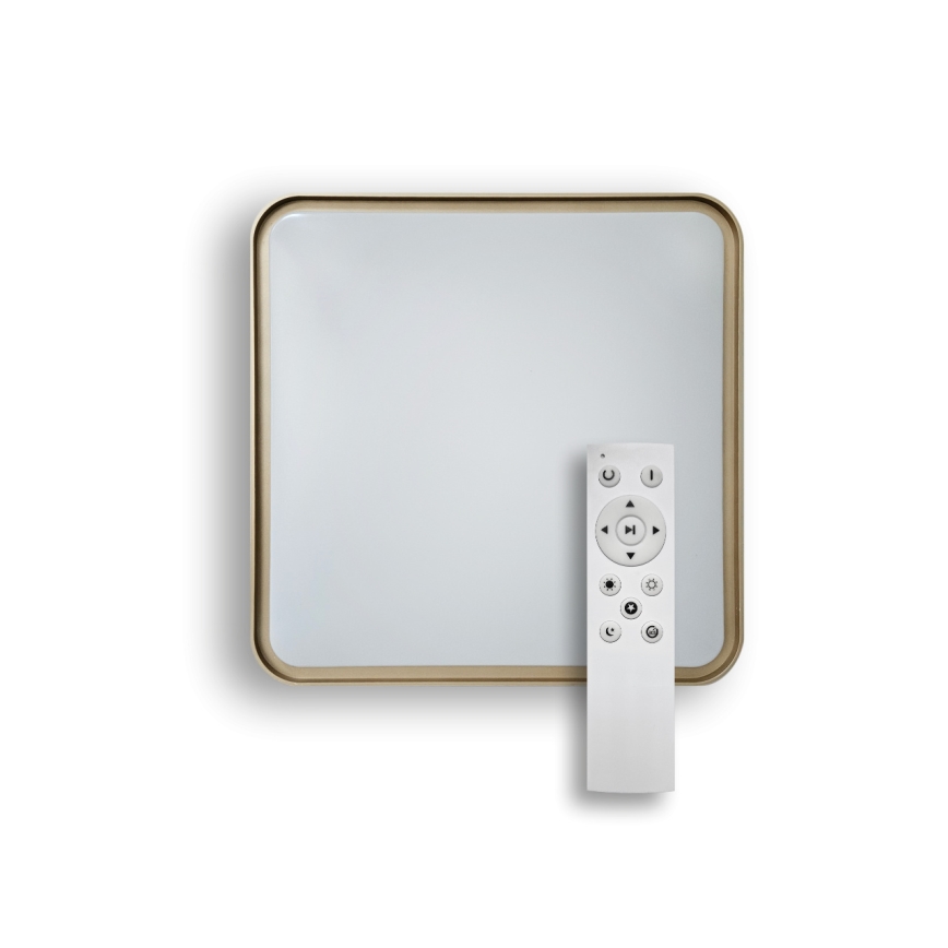 LED Dimmable ceiling light UNA LED/60W/230V 2700-6500K 50x50 cm + remote control