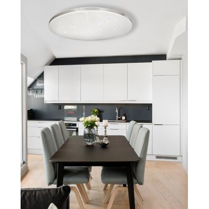 LED Dimmable ceiling light VENTA LED/60W/230V 2700-6500K d. 58 cm + remote control