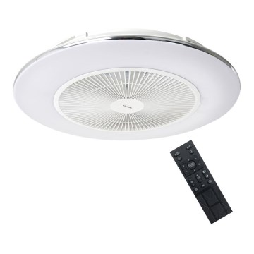 LED Dimmable ceiling light with a fan ARIA LED/38W/230V 3000-6000K white + remote control