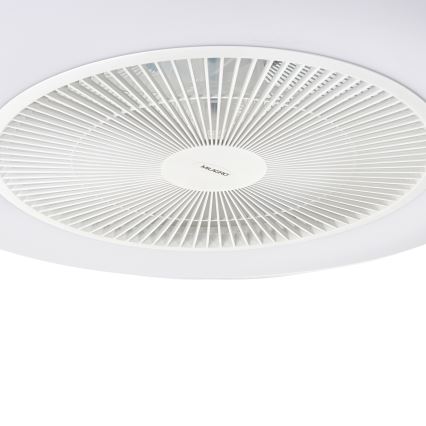 LED Dimmable ceiling light with a fan ARIA LED/38W/230V 3000-6000K white + remote control