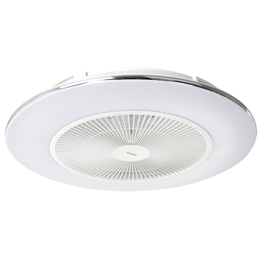 LED Dimmable ceiling light with a fan ARIA LED/38W/230V 3000-6000K white + remote control
