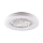 LED Dimmable ceiling light with a fan LIBYA LED/48W/230V 3000-6500K white + remote control
