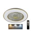 LED Dimmable ceiling light with a fan OPAL LED/48W/230V 3000-6500K + remote control