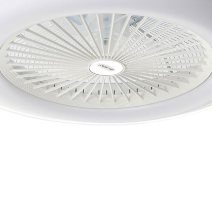 LED Dimmable ceiling light with a fan ZONDA LED/48W/230V 3000-6000K white + remote control