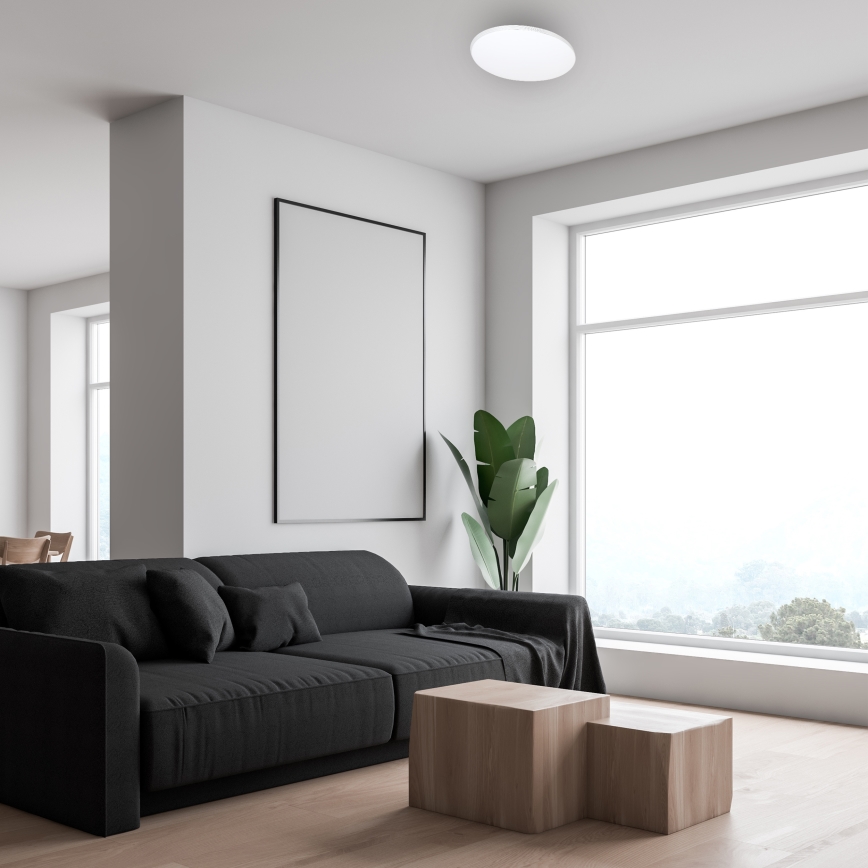 LED Dimmable ceiling light with a remote control SIENA LED/25W/230V