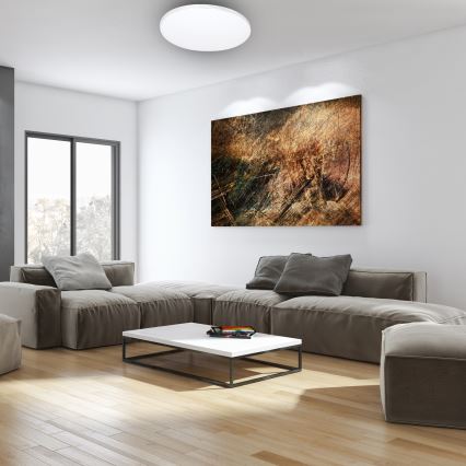 LED Dimmable ceiling light SIENA LED/68W/230V + remote control