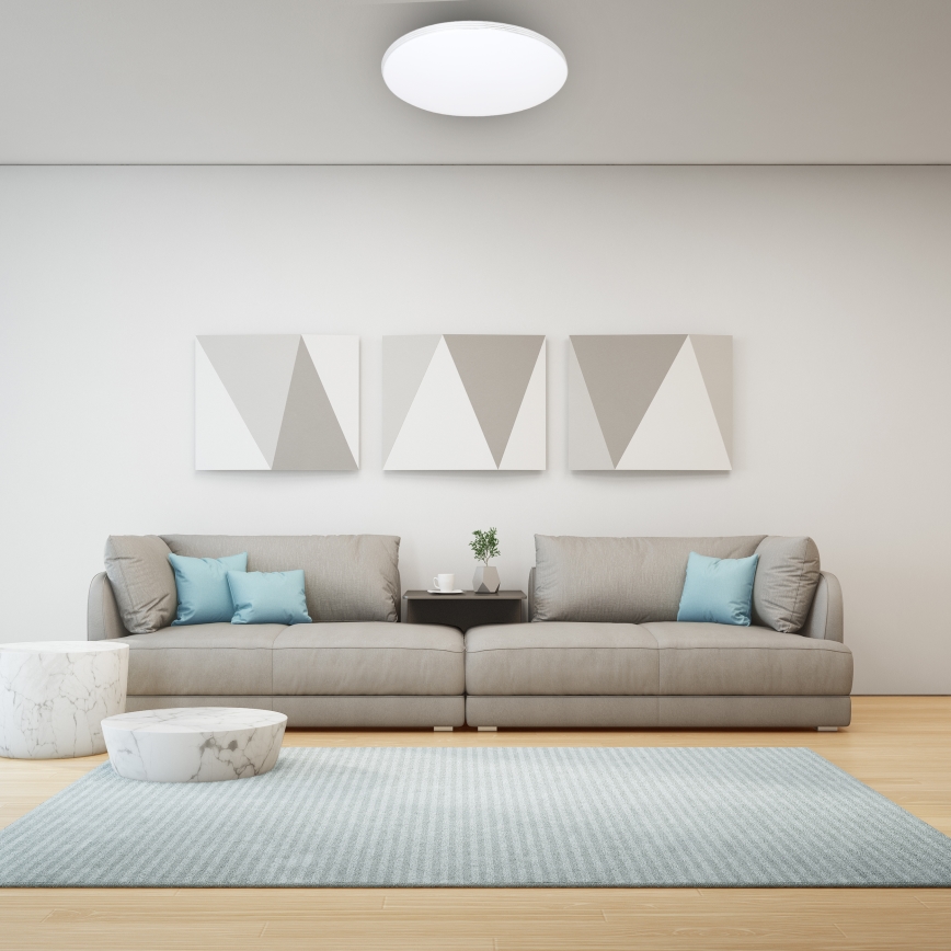 LED Dimmable ceiling light SIENA LED/68W/230V + remote control