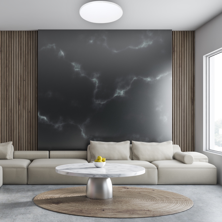 LED Dimmable ceiling light SIENA LED/68W/230V + remote control