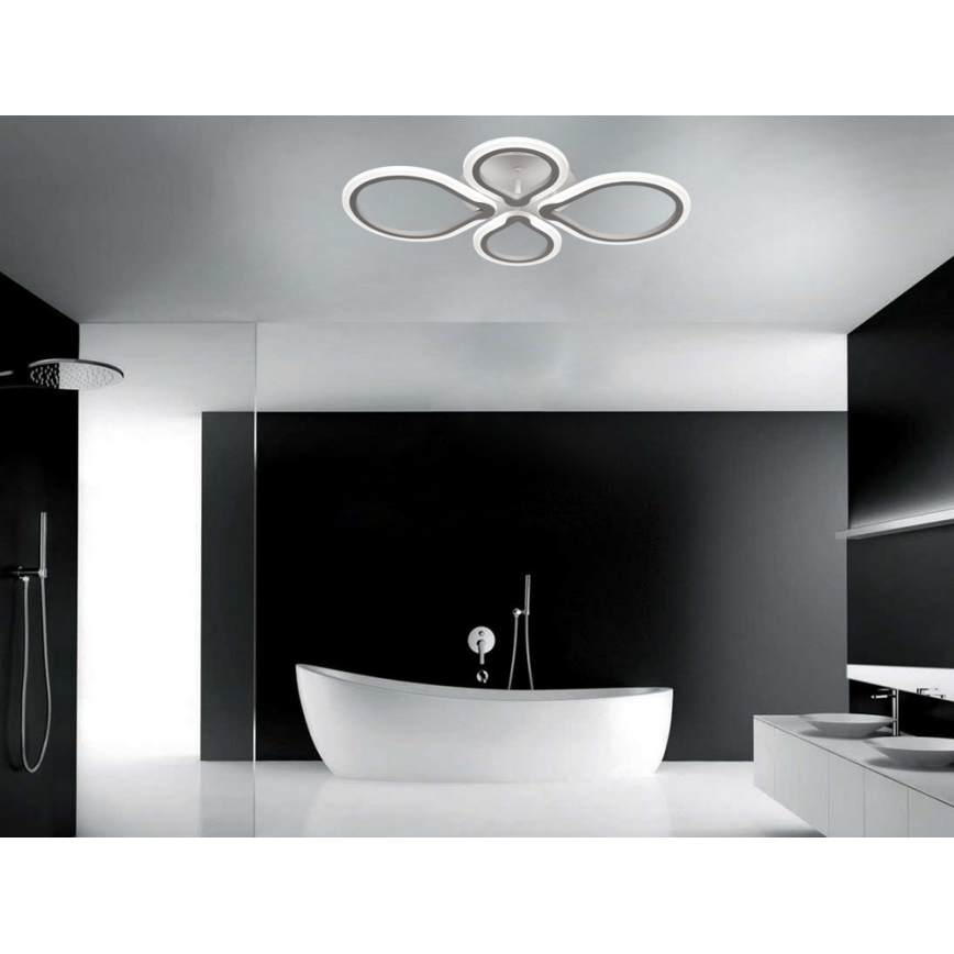 LED Dimmable ceiling light TRIESTE 1xLED/52W/230V + remote control