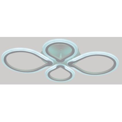 LED Dimmable Ceiling Light TRIESTE LED/52W/230V + Remote Control