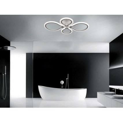 LED Dimmable Ceiling Light TRIESTE LED/52W/230V + Remote Control