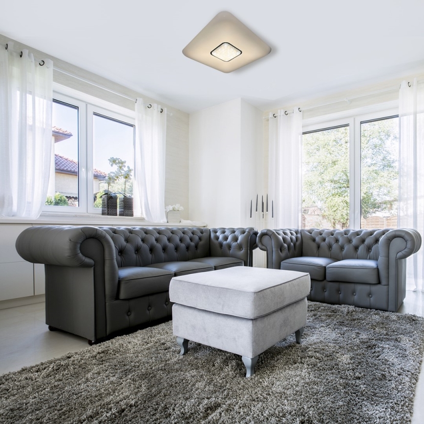 LED Dimmable ceiling light YAX LED/24W/230V + remote control