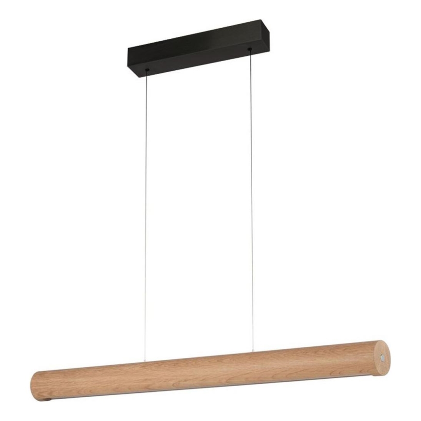 LED Dimmable chandelier on a string CONOR LED/34,5W/230V oak
