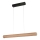 LED Dimmable chandelier on a string CONOR LED/34,5W/230V oak