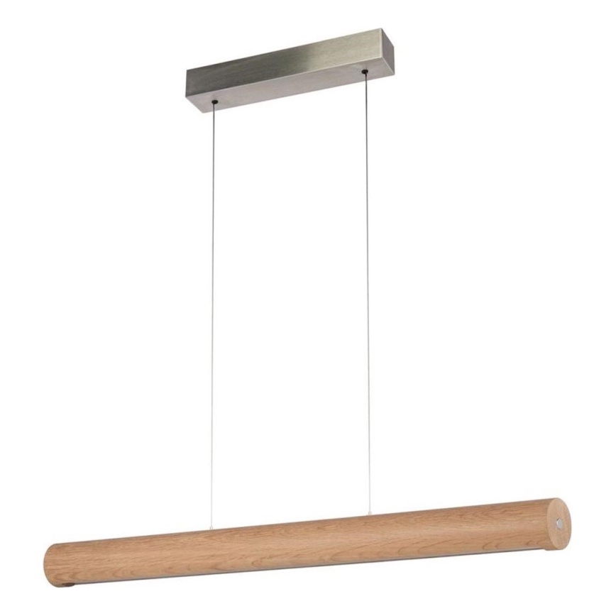 LED Dimmable chandelier on a string CONOR LED/34,5W/230V oak