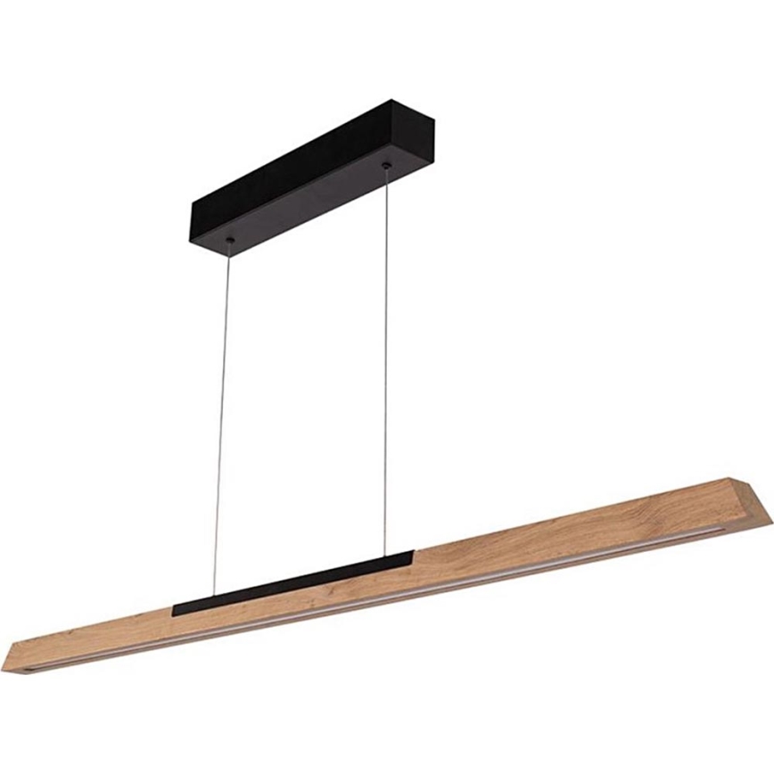 LED Dimmable chandelier on a string JONAS LED/16,5W/230V oak