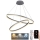 LED Dimmable chandelier on a string LED/100W/230V 3000-6500K d. 80 cm + remote control