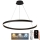 LED Dimmable chandelier on a string LED/100W/230V 3000-6500K d. 80 cm + remote control