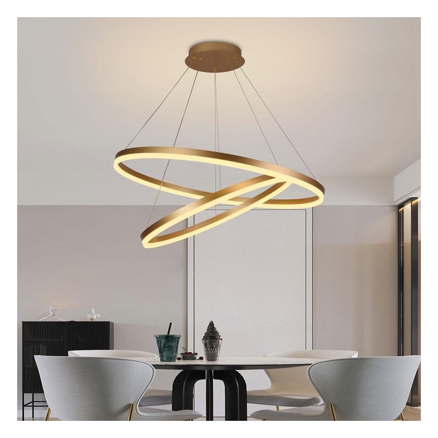 LED Dimmable chandelier on a string LED/100W/230V 3000-6500K + remote control
