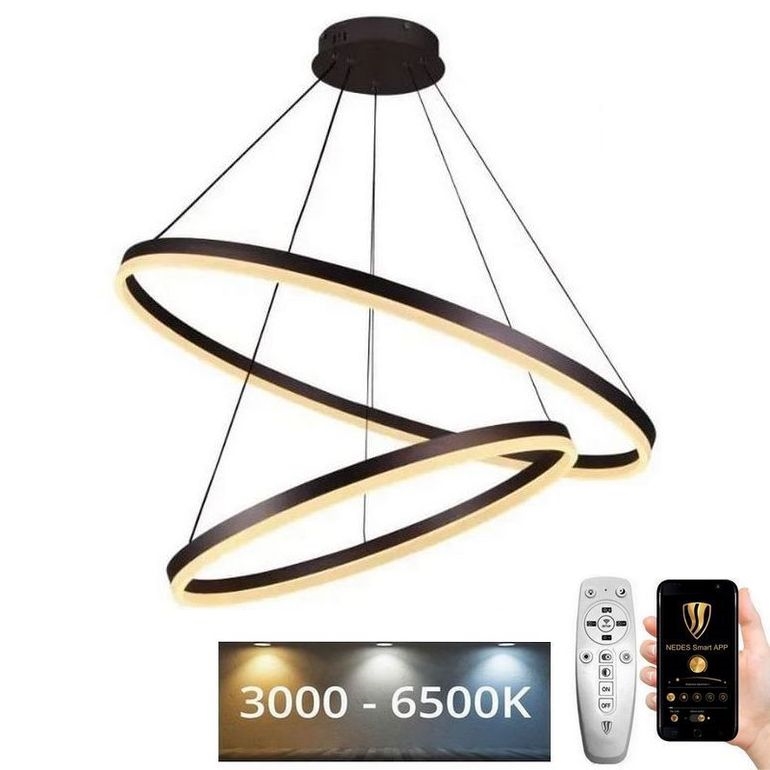 LED Dimmable chandelier on a string LED/100W/230V 3000-6500K + remote control