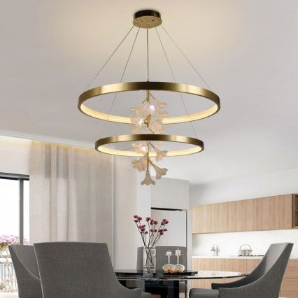 LED Dimmable chandelier on a string LED/100W/230V 3000-6500K + remote control