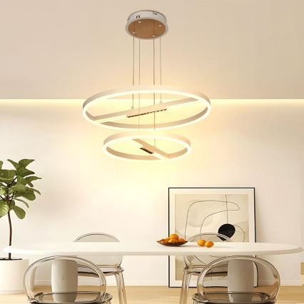 LED Dimmable chandelier on a string LED/100W/230V 3000-6500K + remote control