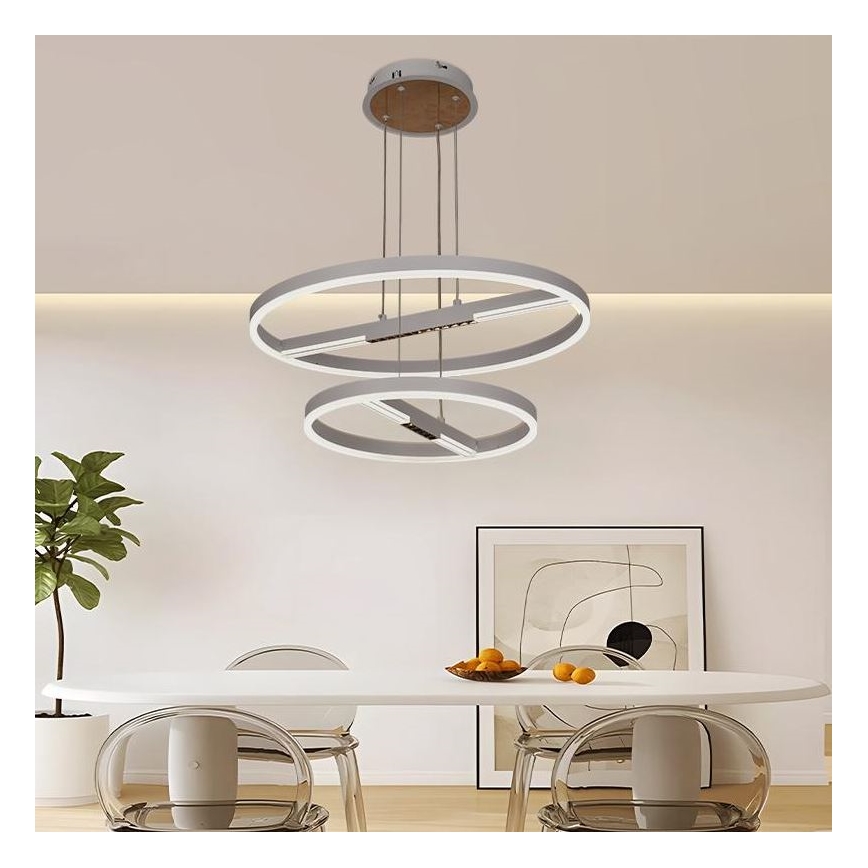 LED Dimmable chandelier on a string LED/100W/230V 3000-6500K + remote control
