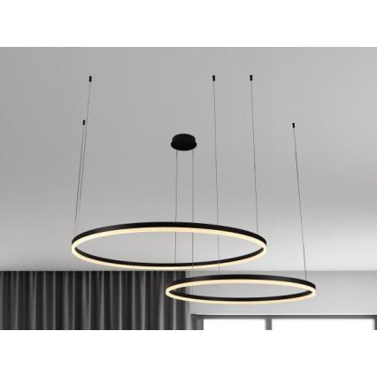 LED Dimmable chandelier on a string LED/100W/230V 3000-6500K d. 80 cm + remote control