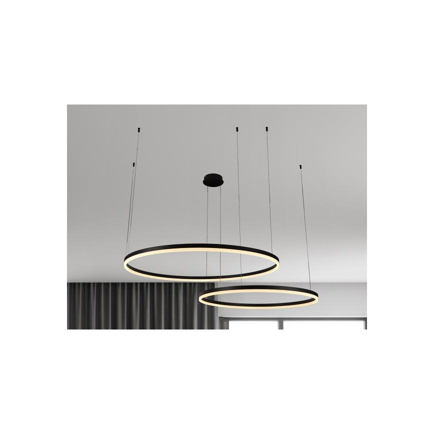 LED Dimmable chandelier on a string LED/100W/230V 3000-6500K d. 80 cm + remote control