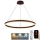LED Dimmable chandelier on a string LED/110W/230V 3000-6500K d. 80 cm + remote control