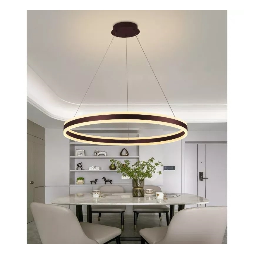 LED Dimmable chandelier on a string LED/110W/230V 3000-6500K + remote control