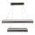 LED Dimmable chandelier on a string LED/113W/230V 3000K brown