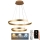 LED Dimmable chandelier on a string LED/120W/230V 3000-6500K + remote control
