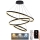 LED Dimmable chandelier on a string LED/125W/230V 3000-6500K d. 80 cm + remote control