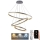 LED Dimmable chandelier on a string LED/125W/230V 3000-6500K d. 80 cm + remote control