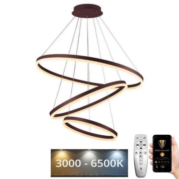 LED Dimmable chandelier on a string LED/125W/230V 3000-6500K d. 80 cm + remote control