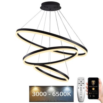 LED Dimmable chandelier on a string LED/125W/230V 3000-6500K + remote control