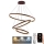 LED Dimmable chandelier on a string LED/125W/230V 3000-6500K + remote control