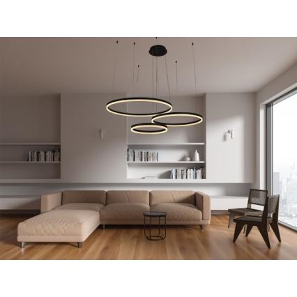 LED Dimmable chandelier on a string LED/125W/230V 3000-6500K + remote control