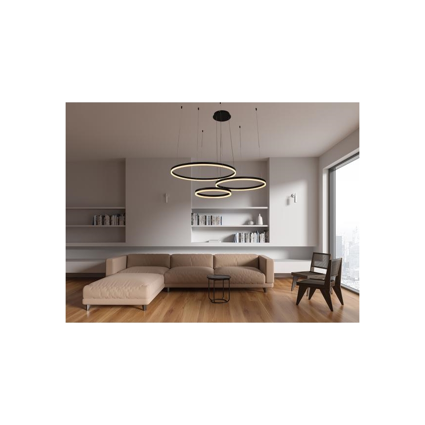 LED Dimmable chandelier on a string LED/125W/230V 3000-6500K + remote control