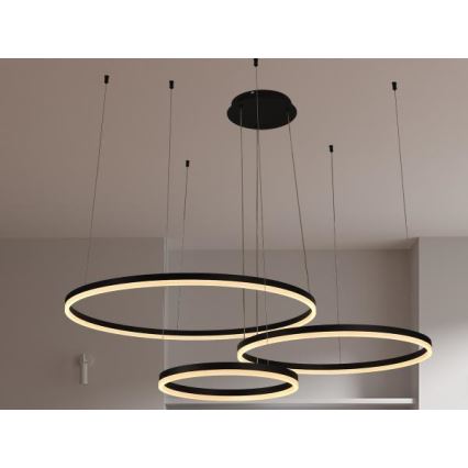 LED Dimmable chandelier on a string LED/125W/230V 3000-6500K + remote control
