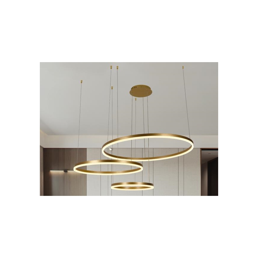 LED Dimmable chandelier on a string LED/125W/230V 3000-6500K d. 80 cm + remote control