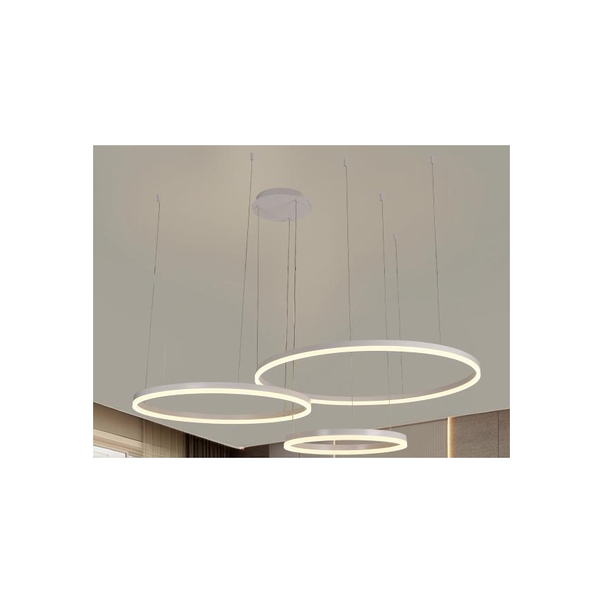 LED Dimmable chandelier on a string LED/125W/230V 3000-6500K + remote control